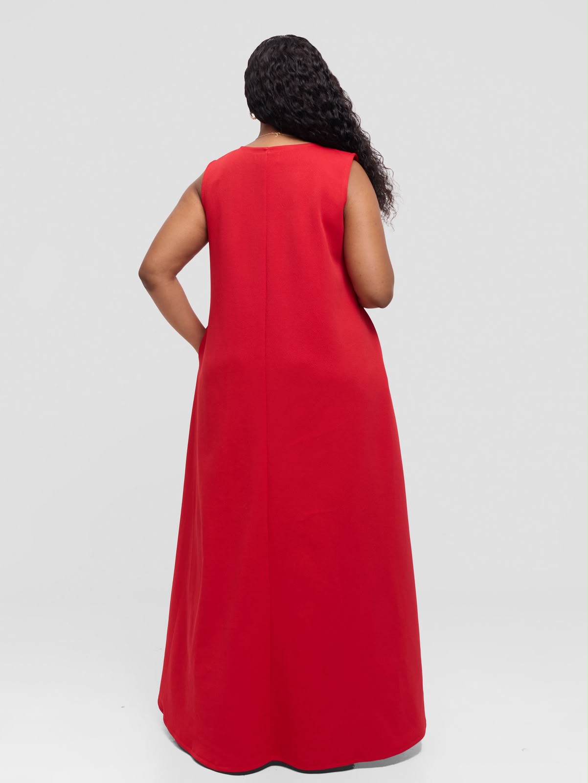 Terracotta Wrap Dress